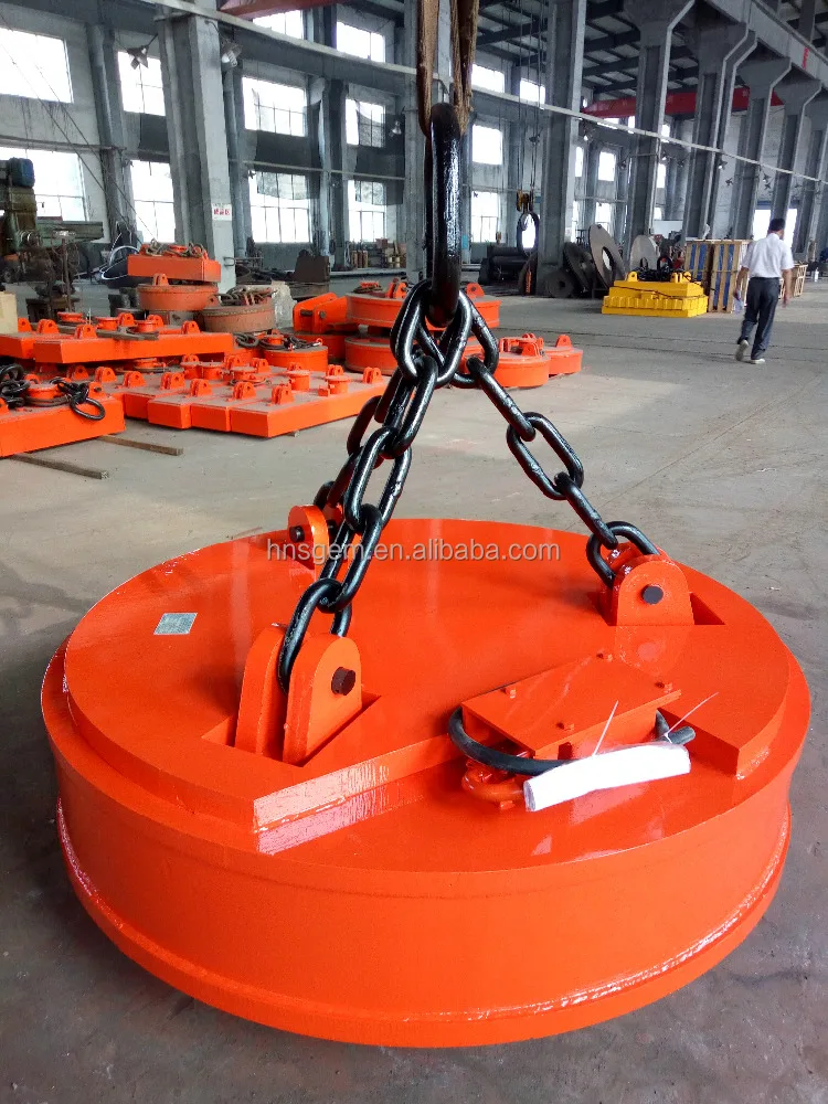Circular 220v AC Electric Lifting Magnet Electromagnet For Crane