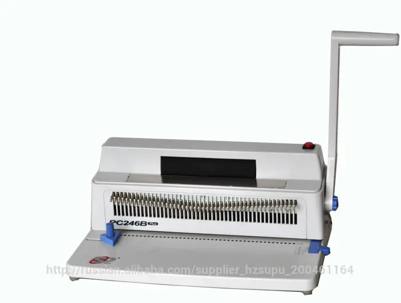 спиралью машина для печати книг катушки обязательными булавками 4:1(PC246B)