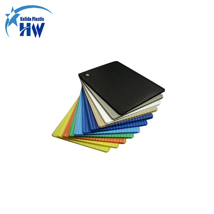Chinese factory polythene sheet roll polypropylene pp plastic folding corrugated box fluted tray