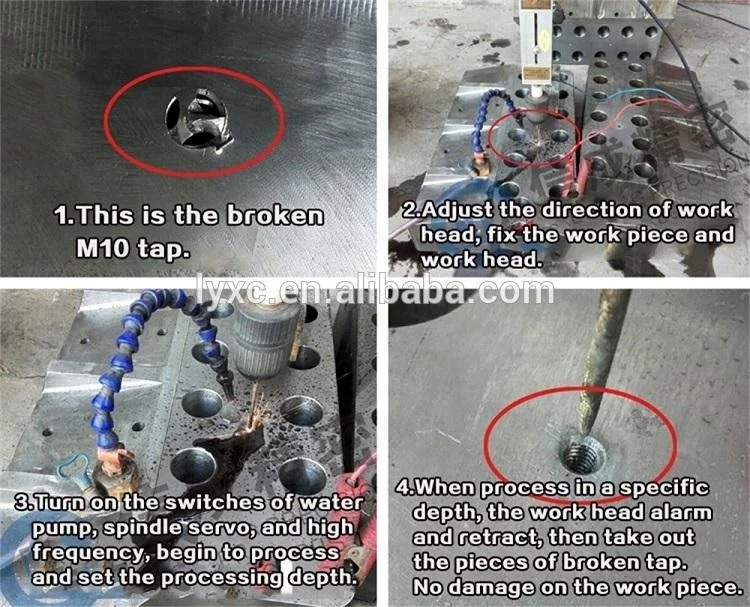 Portable edm machine Die sinking repair broken tap removal