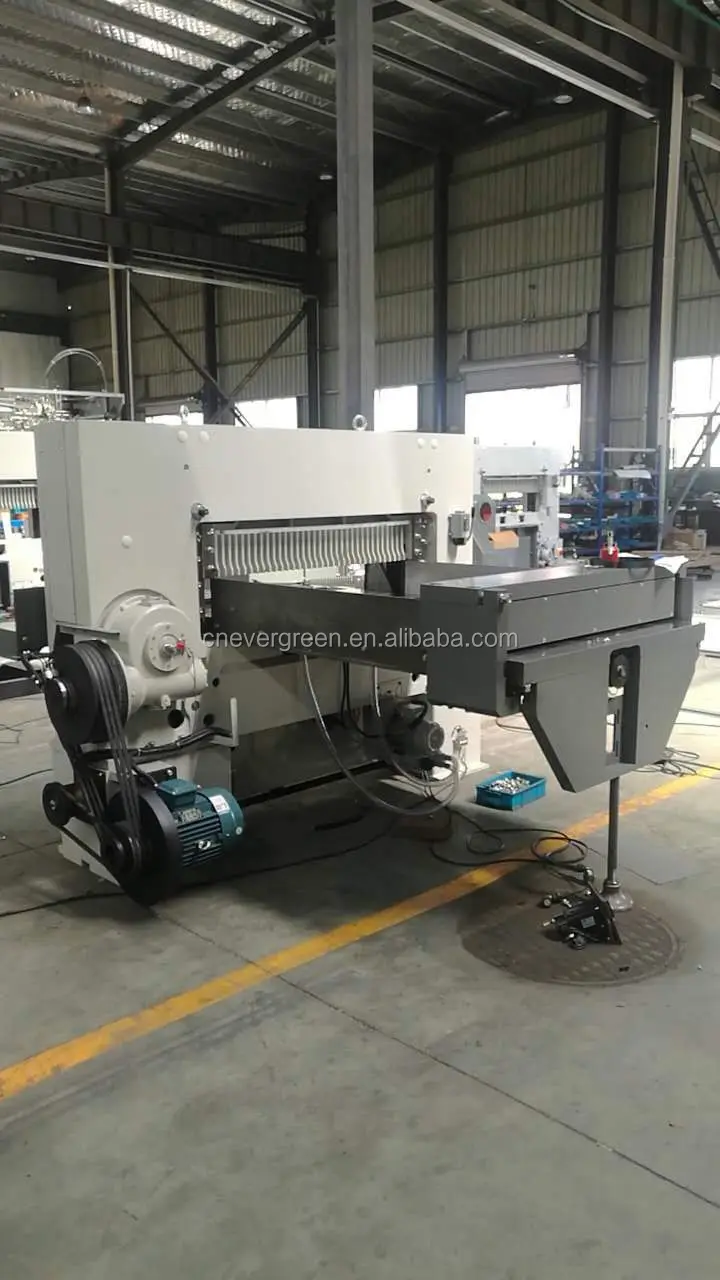 Computer program paper guillotine machine QZYK920CF (paper cutter)