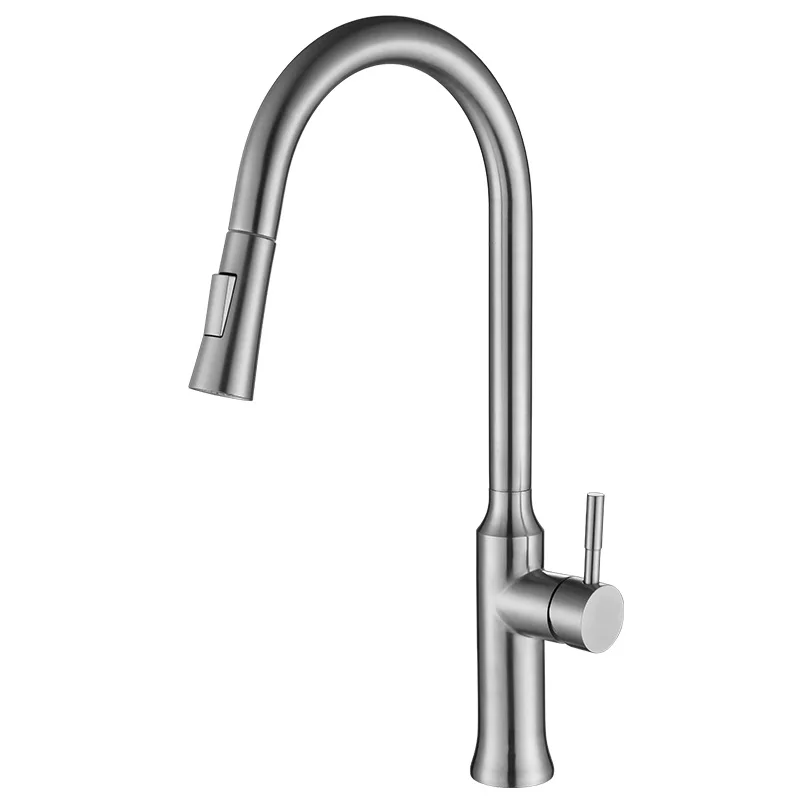 Songbai European Sri Lanka Brazil Sink Kitchen Mixer Taps Faucet Flexible Neck Extendable Kitchen Faucet