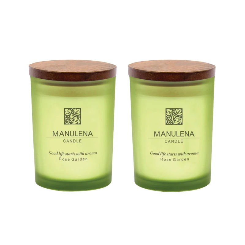 eco friendly aromatic pure soy wax scent candles with 13 flavors fragrance oil