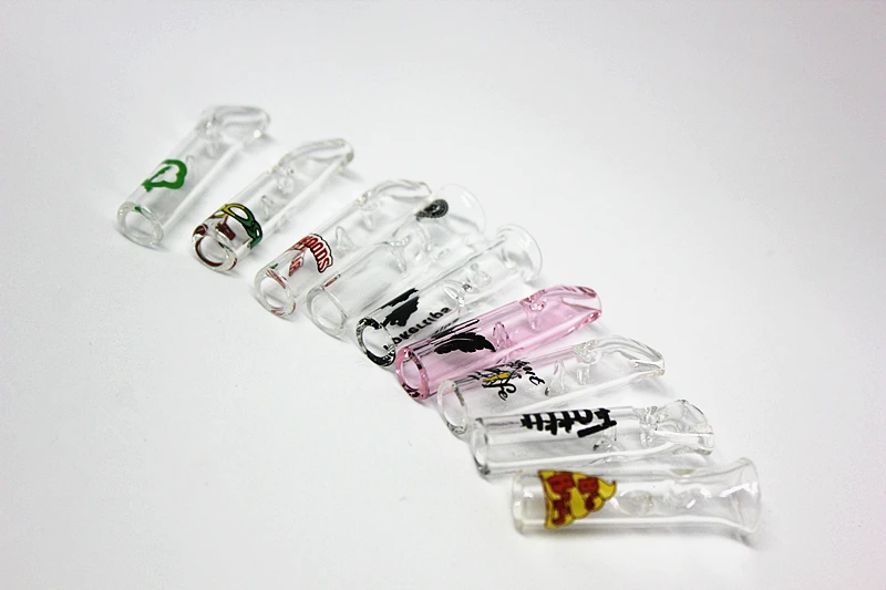 Best selling customize rolling paper tip glass filter tip smoking pipe
