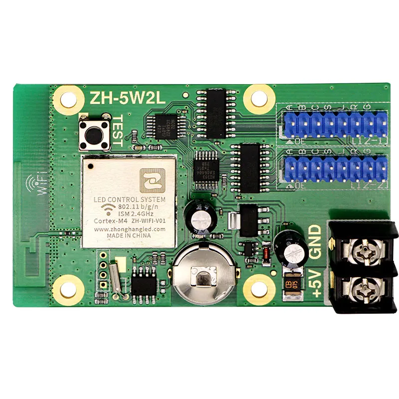 ZH P10 одноцветная и Двухцветная светодиодная плата Wi-Fi контроллера