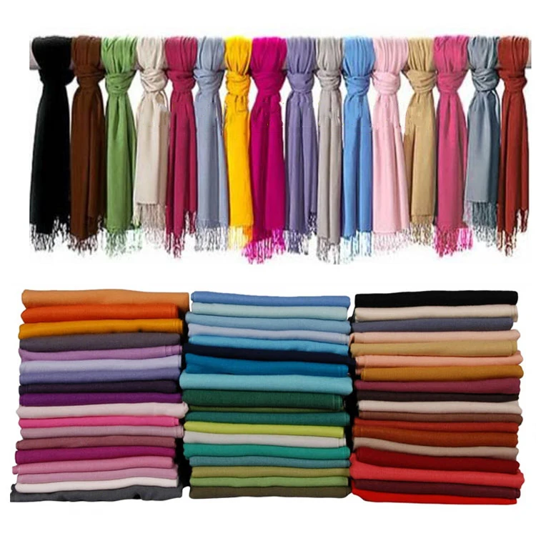 Top Fashion Viscose Cotton Lurex Cheap Pashmina Shawl Scarf Scarf With Good Offer
