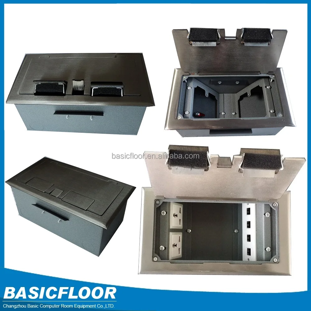 China manufacturer data center anti static panel steel raised floor