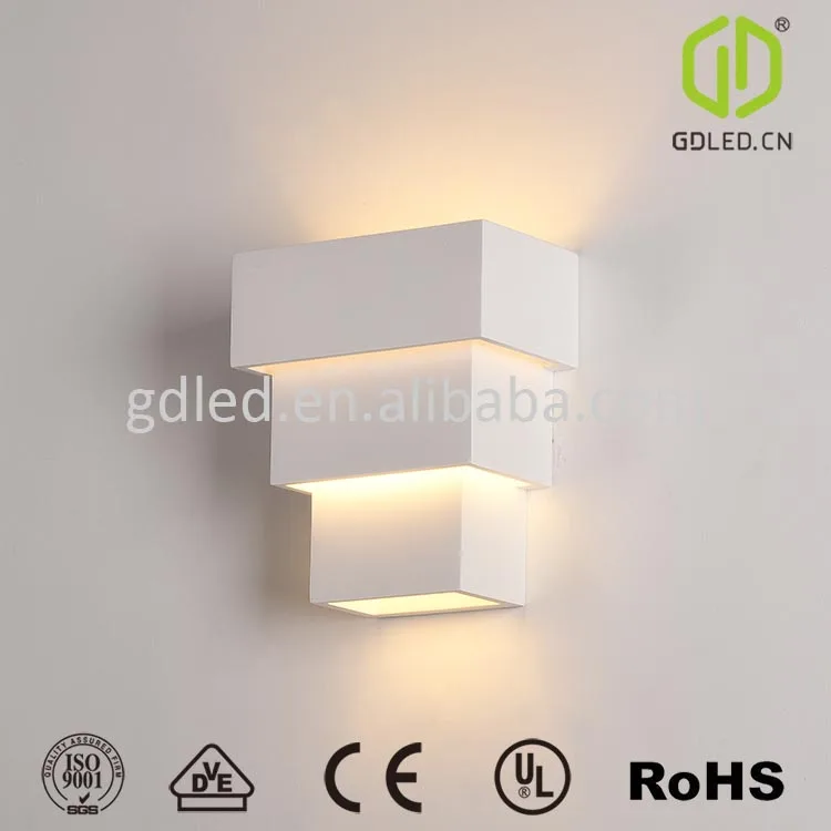 
GDLED Indoor G9 LED Paintable Gypsum Plaster Wall Lamp 