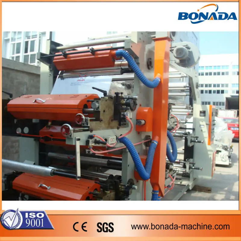 YT серии 4 цветная печать и долбежные машины/для нанесения печати по фольге/полиэтилен флексографическая печатная машина