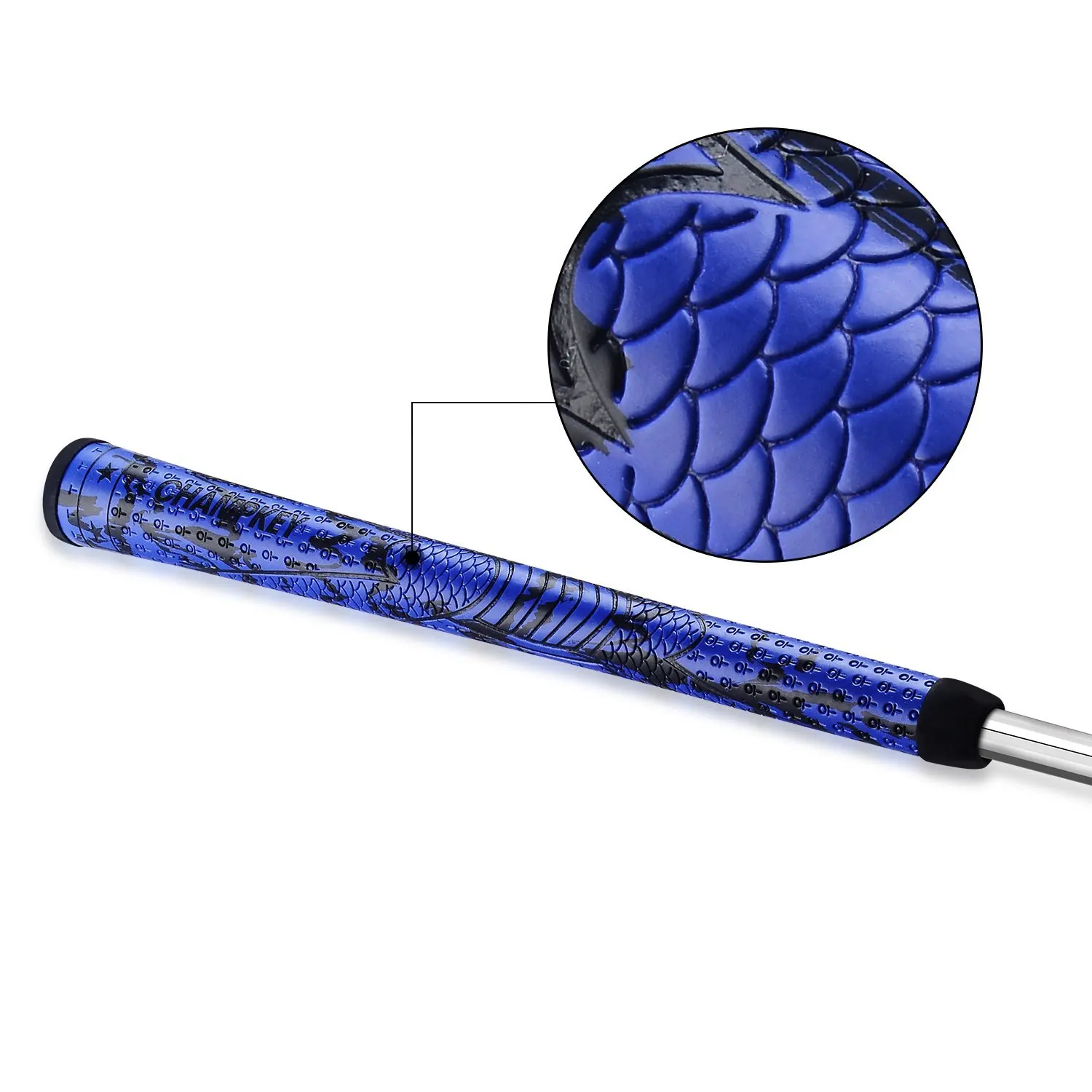 
NEW Champkey X Blue Black Golf Grips Standard Midsize and Oversize Three Size Available Club Grips 