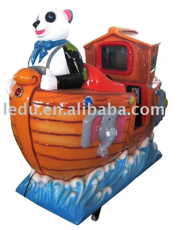  Детский игровой автомат-качалка для супермаркета с ЖК-экраном