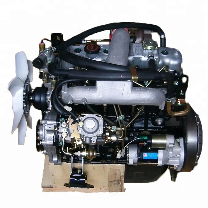 Cheap price 4 cylinders complete engine assembly 4JB1 4JB1T for isuzu pickup truck boat motor auto parts