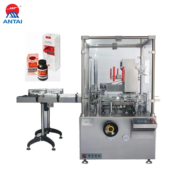 High Quality Durable Using ANTZ-120 Pharmaceutical Food Automatic Cartoning Machine
