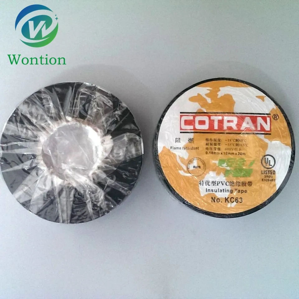 
KC63 PVC insulation tape/high quality PVC tape 