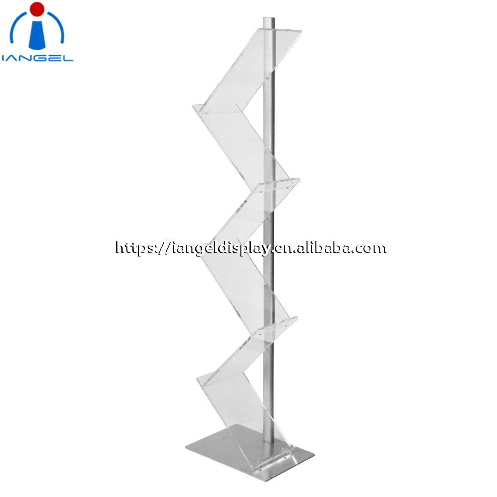 Iangel Zig Zag Magazine brochure stand literature