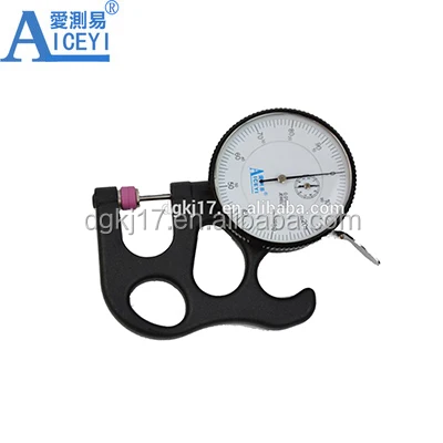 Portable digital micron thickness gauge dial indicator thickness gage