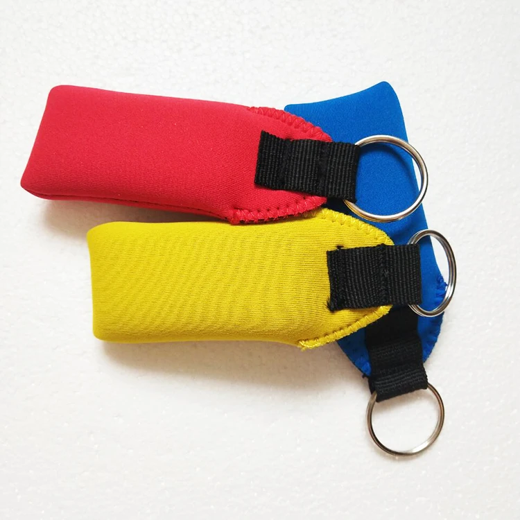 Hot Sales Floating Neoprene Keychain Keyring holder  for water sports