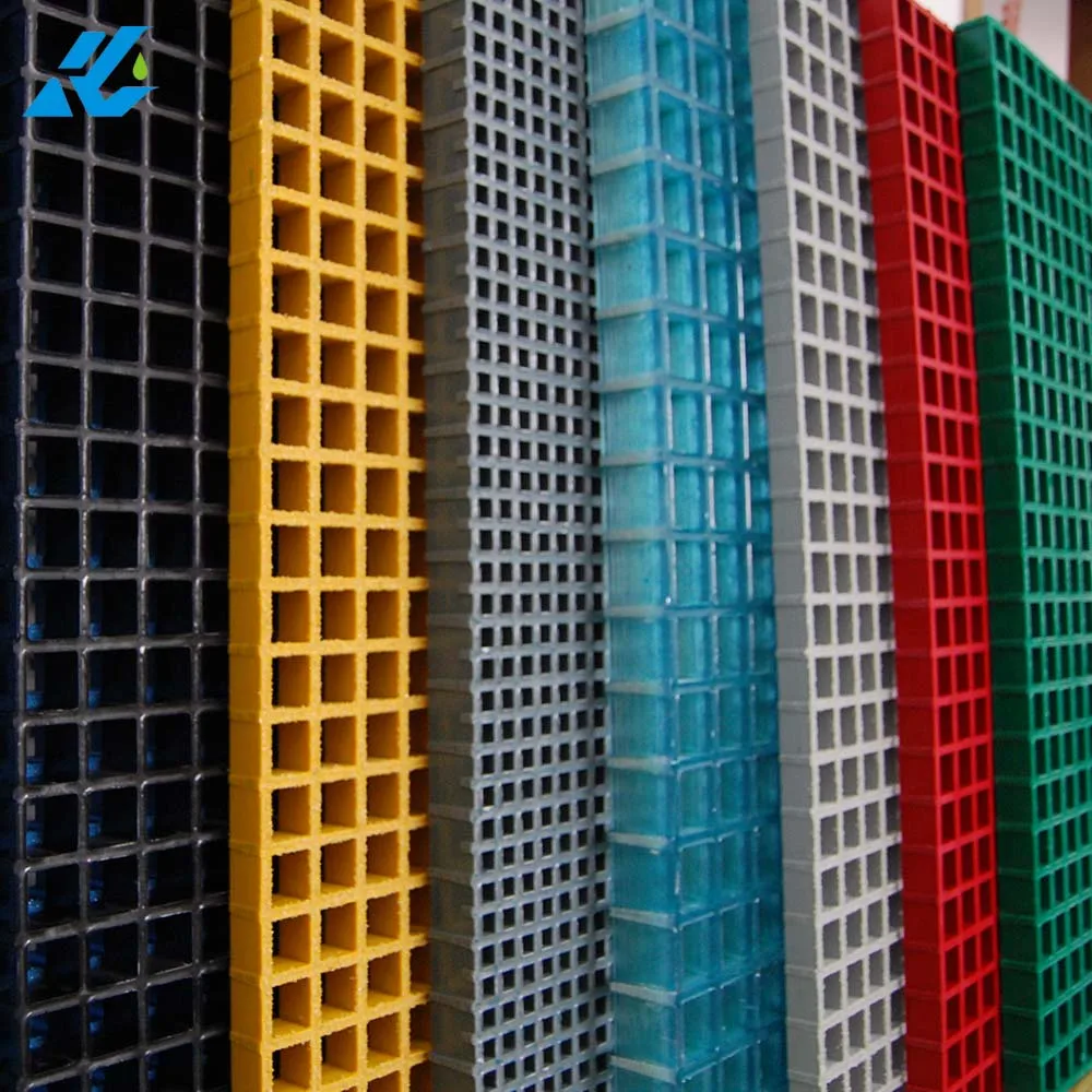 Colorful walkway molded fiberglass plastic frp grating