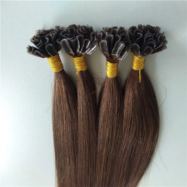 1g strand all colors goo quality human nail tip keratin hair extension