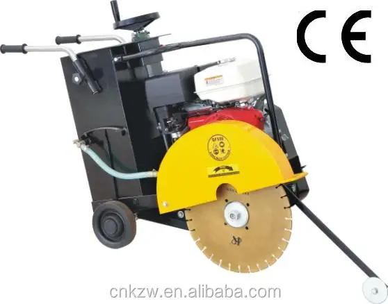 CE China Concrete asphalt road Cutter with QF500 gasoline powered floor saw