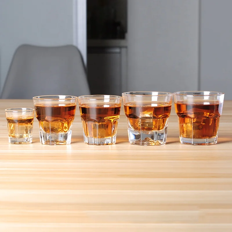 Free Sample Wholesale  Russia Vodka Shot Glasses whisky shot glass