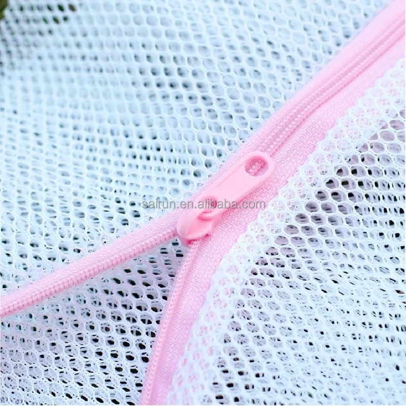 Best sell polyester mesh fabric for laundry body washing big bag