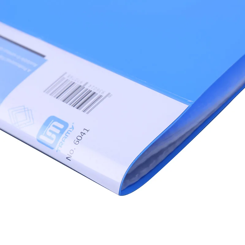 Hot sale pp clear a4 pockets display book office document presentation removable filing folder