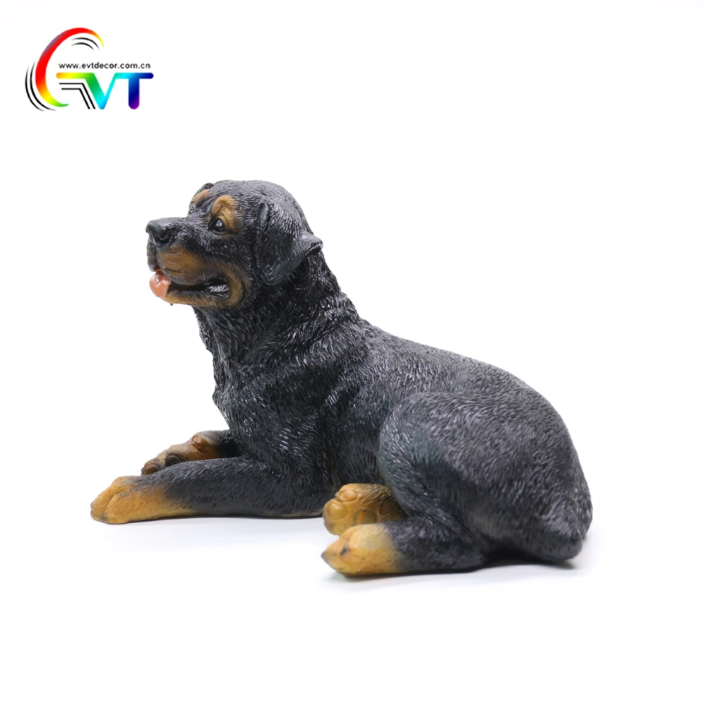 Large Garden Statues Animal Decoration Resin Dog Figurines