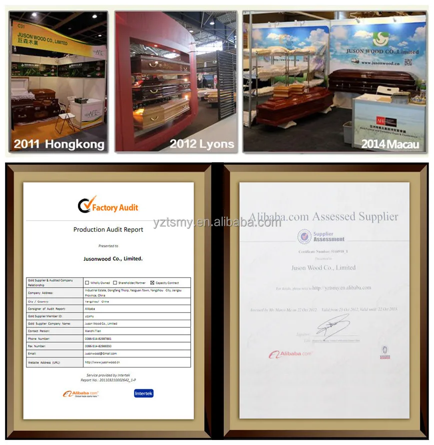 trade assurance supplier professional funeral coffin prices