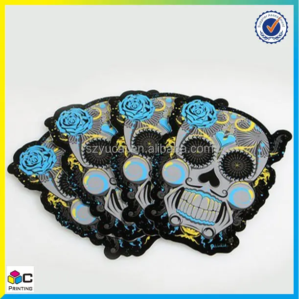 Personalized design pvc vinyl business decals labels epoxy