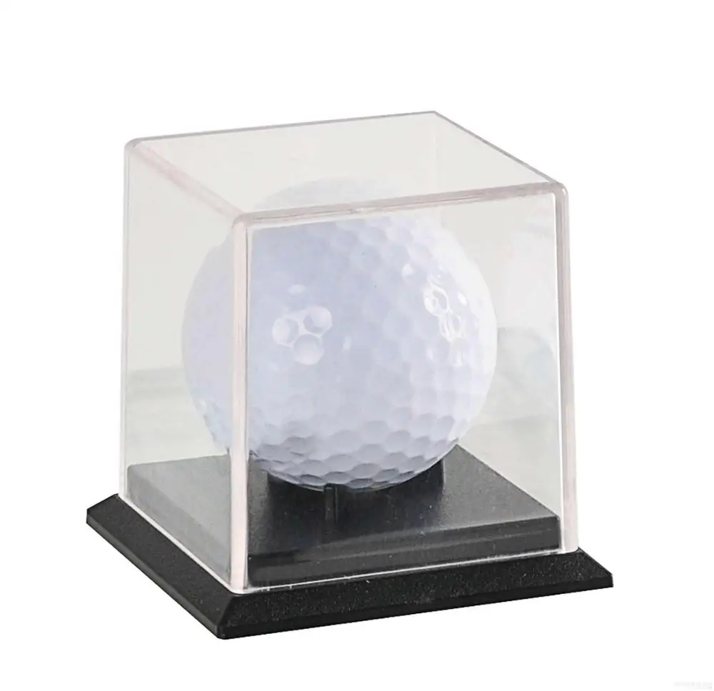 Custom Design Acrylic Golf Ball Holder Display Box
