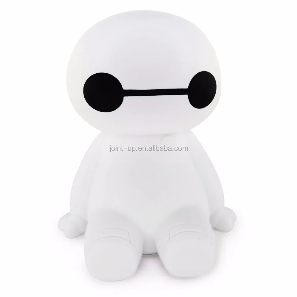 Nodding POP Baymax Cute Cartoon Bobble head Doll Car Dashboard Bobbing Head Toy for Kid`s Gift and Vehicle Ornaments