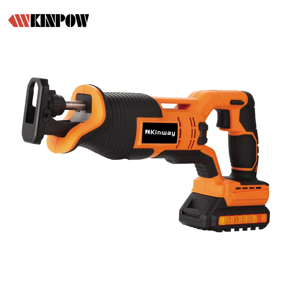 
KINPOW KWTS1801 20V Li-ion battery Cordelss Reciprocating saw with Brushless motor 