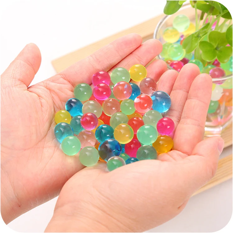 Water Gel Beads Eco-friendly  Crystal Soil For  Garden Decoration hydroponic plant