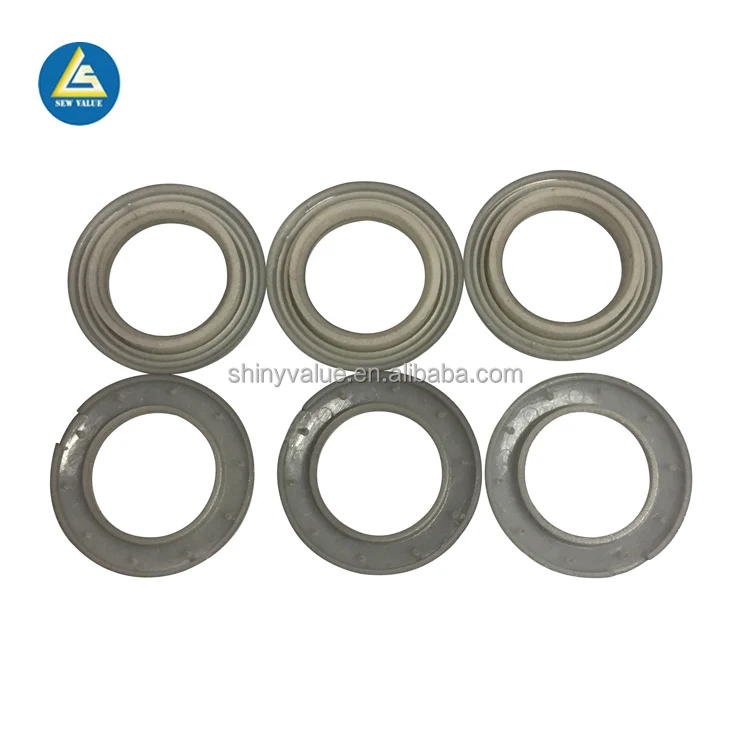 Circular plastic eyelet Curtain ring grommets for tarps and curtains