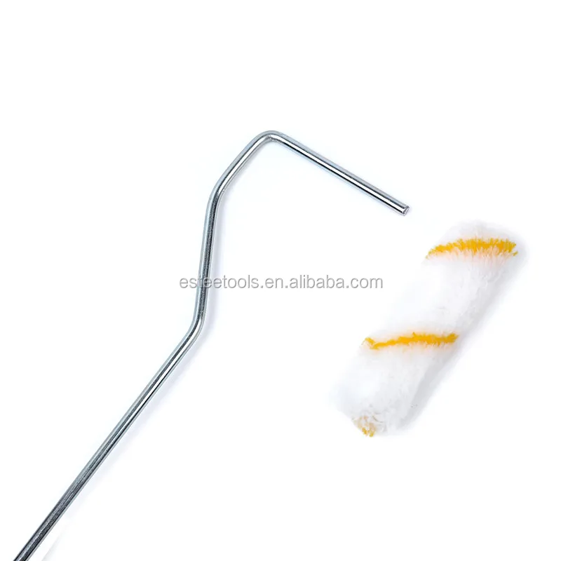 Germany 4 inch paint roller brush fabric polyamide and polyester  rollers paint brush for painting handle