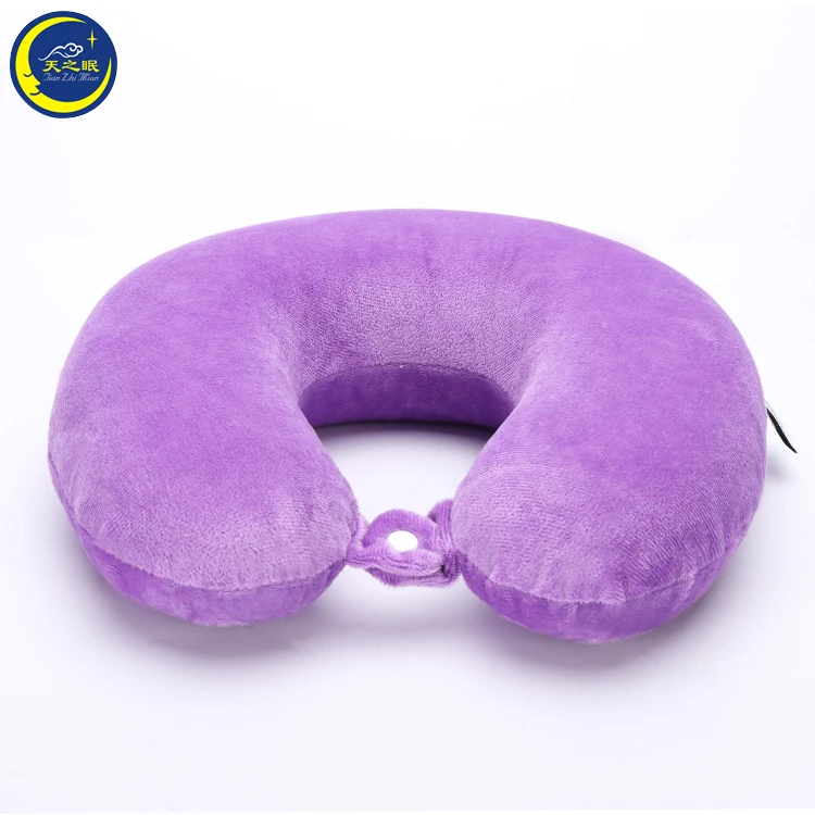 
personalized support u shape soft filling air memory foam custom pillow 