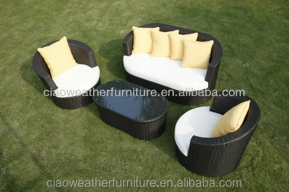 
Outdoor Rattan gazebo sofa furniture 