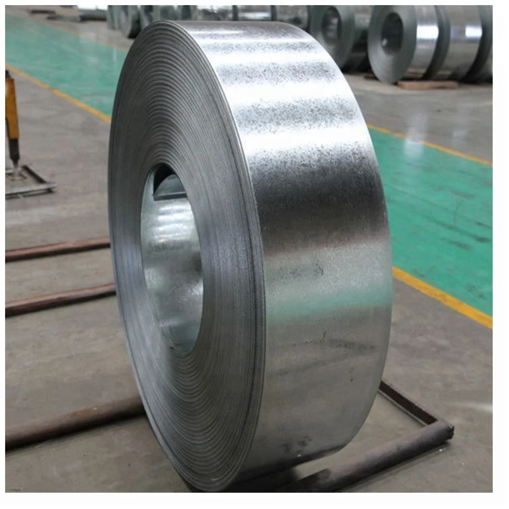 
China factory S350GD+Z carbon structural steel or low alloy galvanized steel strip with cold rolled substrate 