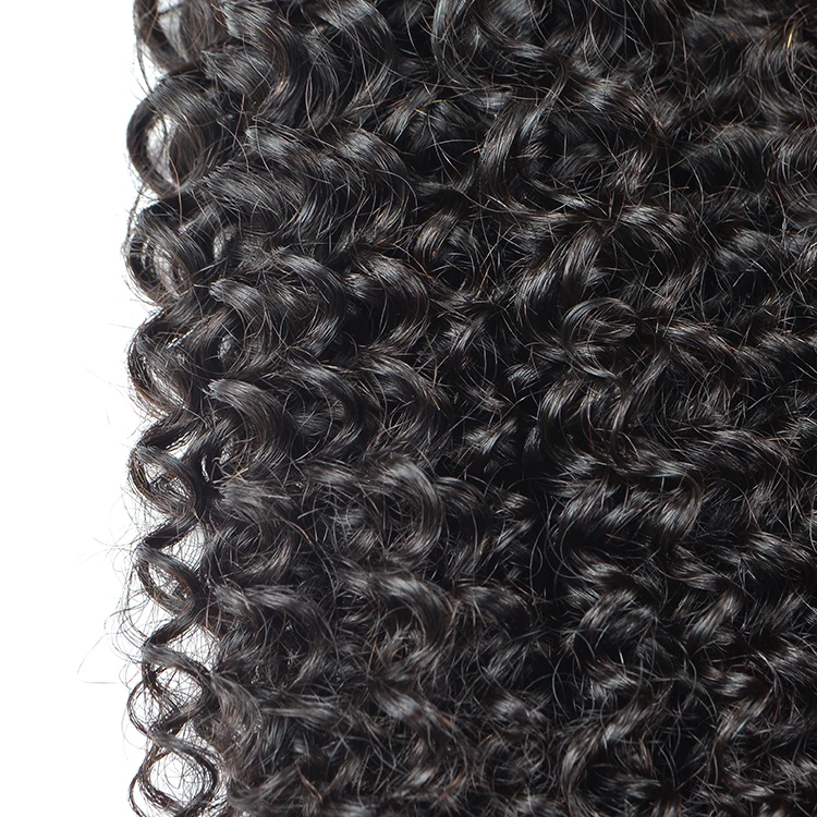 Soft and smooth indian kinky curly remy hair weave,non remy double drawn hair,100 human hair curly hair close