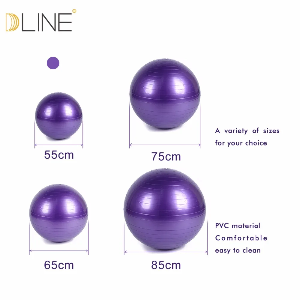 Hot sale Anti-burst Pvc Gym yoga Ball for balance