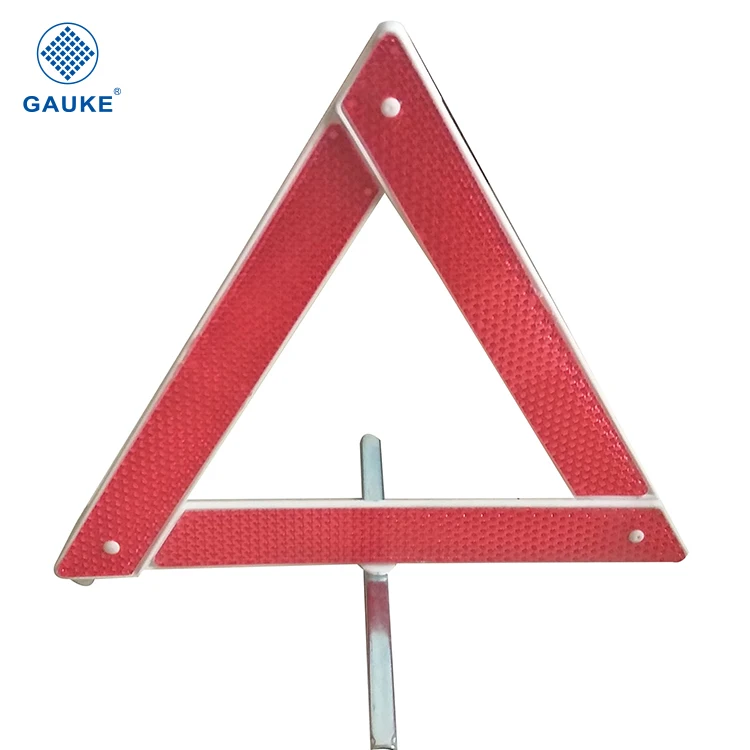 Warning triangle roadside triangle warning