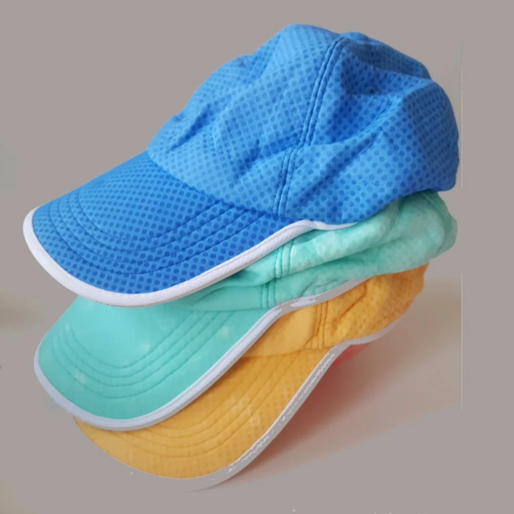  Самое популярное синее охлаждающее полотенце из поливинилхлоридного поливинилхлорида Солнцезащитная шапочка шляпа глазурь поставщик заводских производителей в Китае