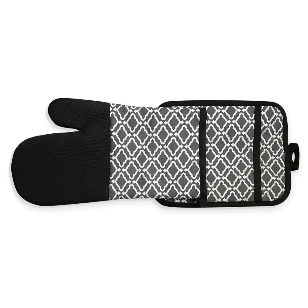 
Wholesale Various Style Cotton Kitchen Printed Microwave Oven Mitts And Pot Holder Set 