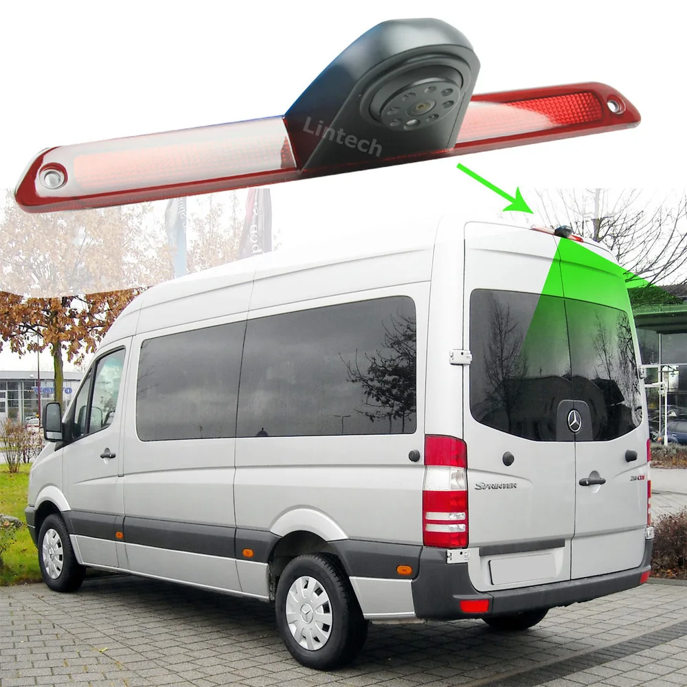 6 пк ик-светодиод специальный водонепроницаемый ccd камера заднего вида для mercedes-benz спринтер