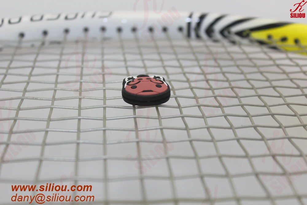 silicone tennis dampeners cartoon design tennis accessory for tennis sports