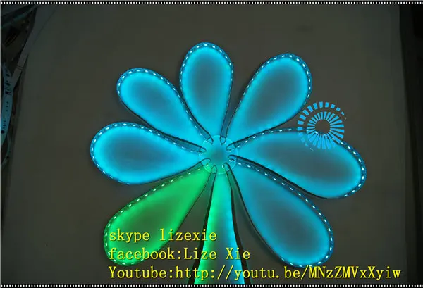 на текстолите черного цвета водить ws2801