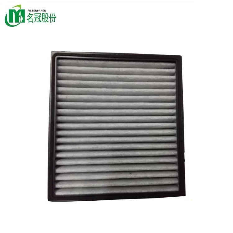 99.97% H13 HEPA Filter Meltblown and Activated Carbon Non-woven Composite Air Filter for Car Air Conditioner