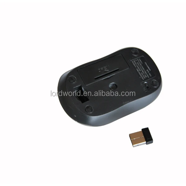 Computer Hardware Components New Optical Mouse Golden Wireless Computer Mouse