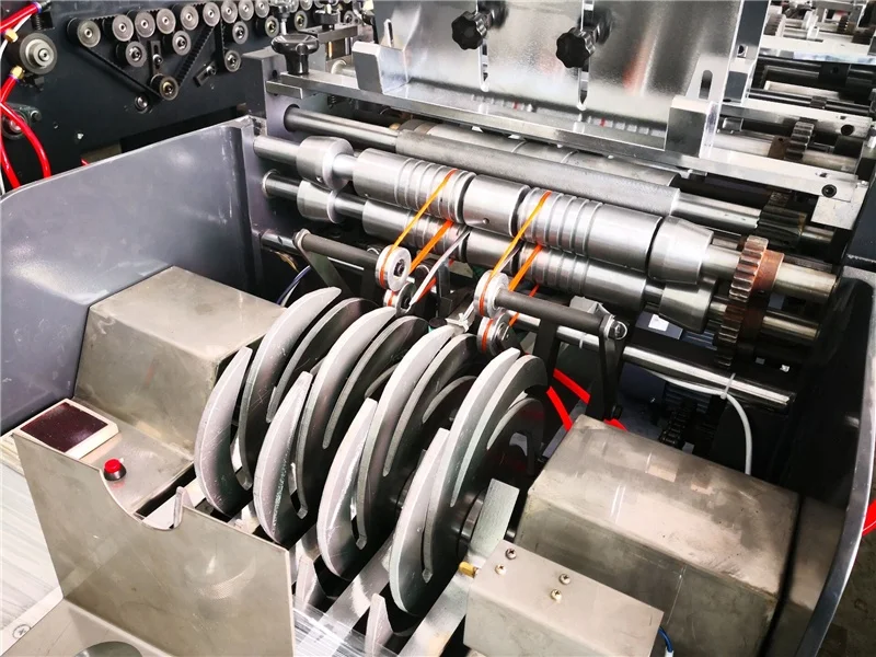 ZF390A Automatic Wedding Invitation Card Envelope Bag Forming Making Machine